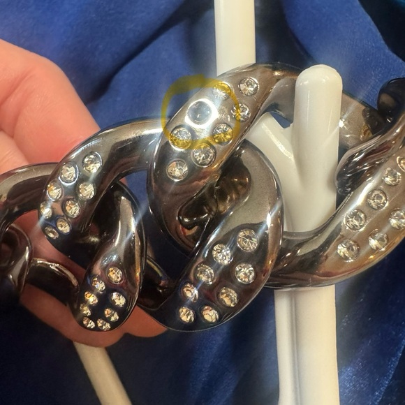 NWT City Studios Velvet One Shoulder Gown Blue size 7 - Picture 11 of 11